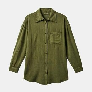 Brixton Vintage Linen Woven Shirtdress